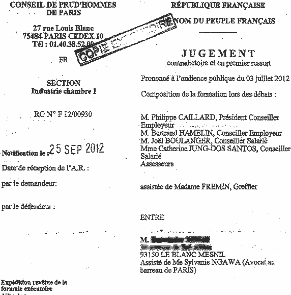 avocat licenciement pour vol