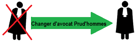 changer avocat en cours de procedure prudhommes; avocat spécialiste droit du travail paris