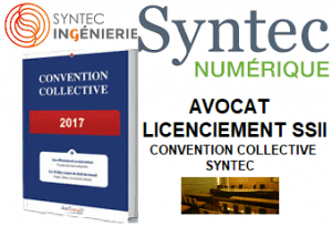 avocat licenciement ssii; avocat spécialiste syntec; avocat syntec