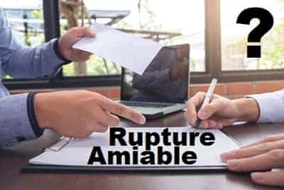 rupture amiable cadre; licenciement cadre;indemnité licenciement cadre