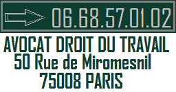 avocat specialiste droit du travail paris; avocat ratp