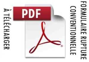 avocat convention de rupture conventionnelle Formulaire de convention rupture conventionnelle à télécharger