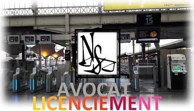 avocat licenciement sncf
