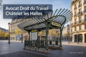 Avocat droit du travail Châtelet Les Halles 