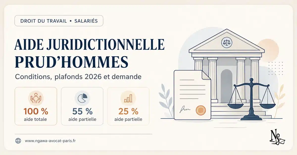 avocat Aide juridictionnelle aux prud'hommes