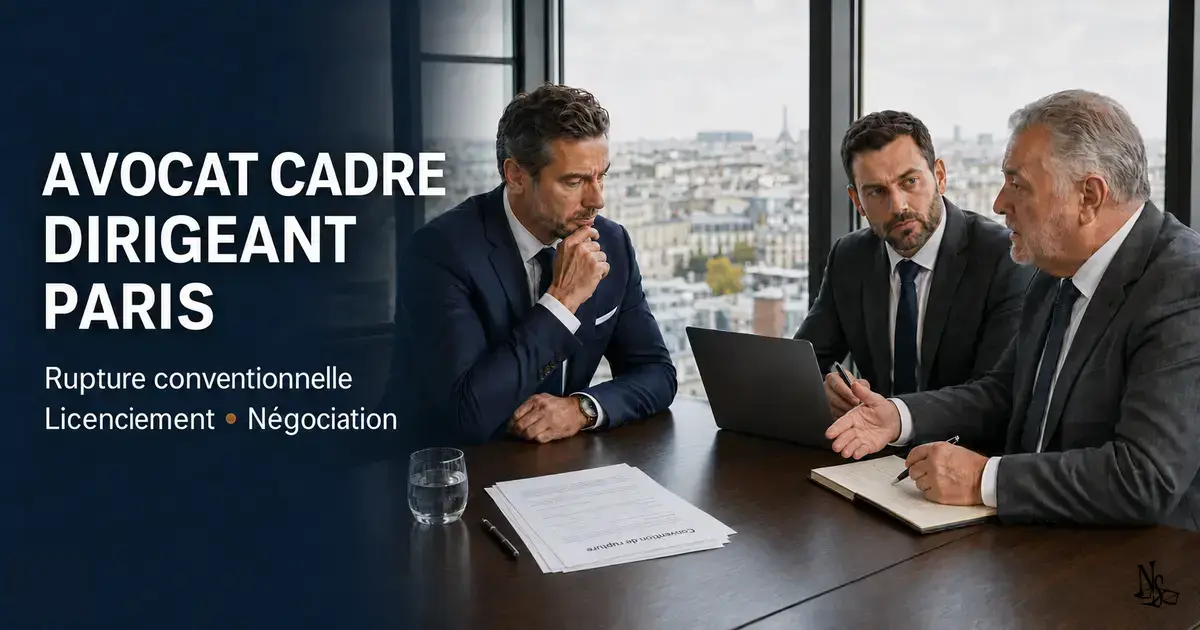 avocat cadre dirigeant Paris