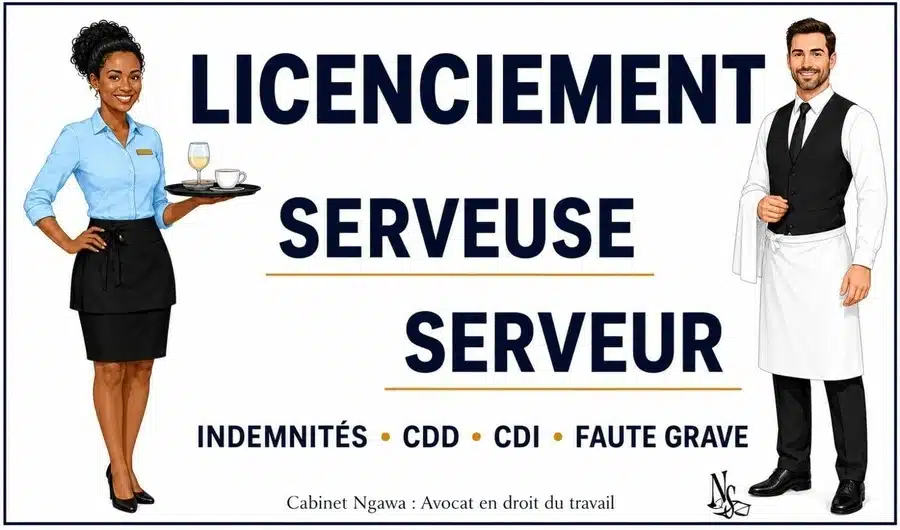 licenciement serveur