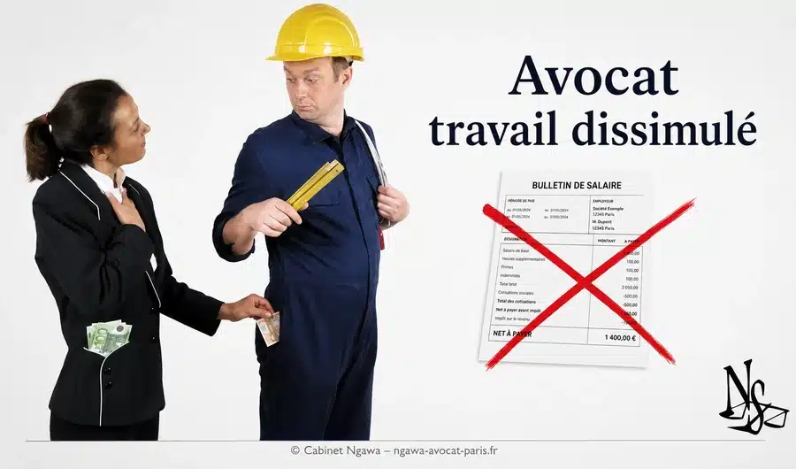 avocat travail dissimulé