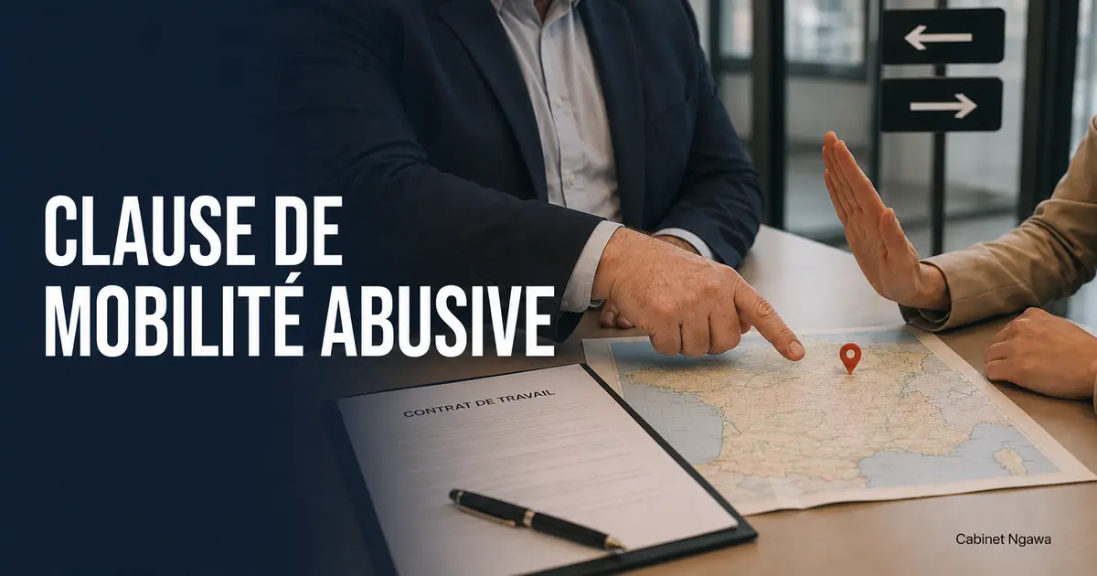 clause de mobilité abusive conditions de validité