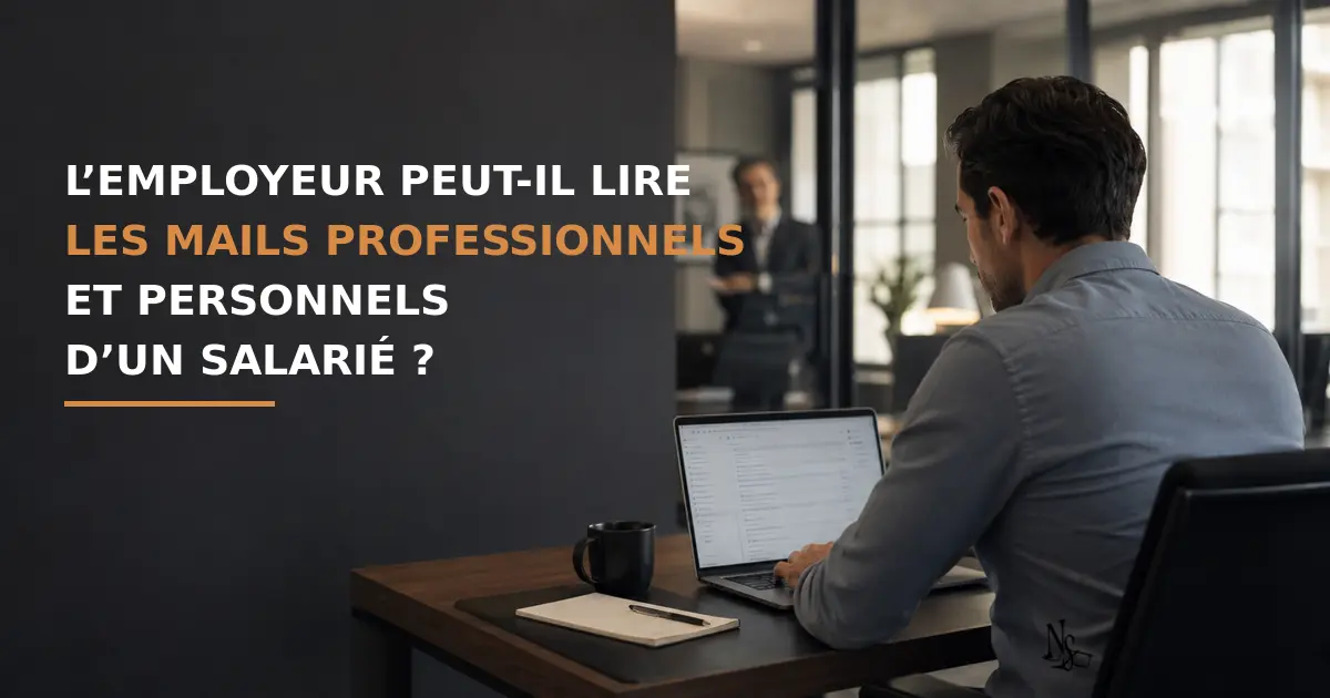 L’employeur peut-il lire les mails professionnels et personnels d’un salarié