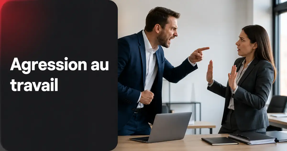 agression au travail