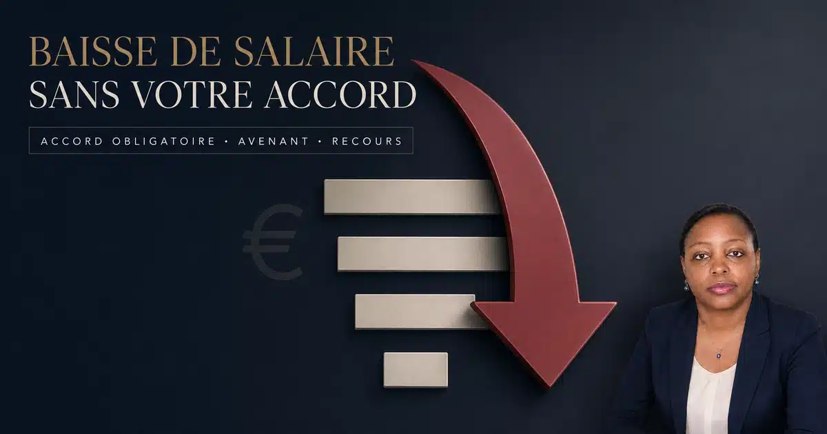 baisse de salaire sans accord