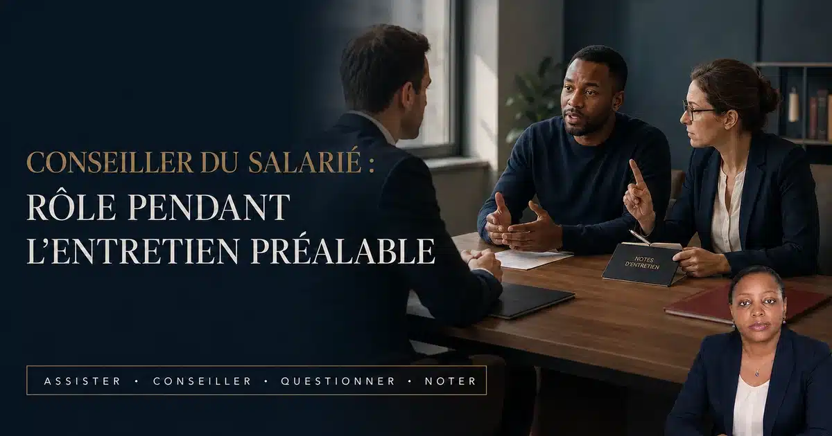 Conseiller du salarié : rôle pendant l’entretien préalable