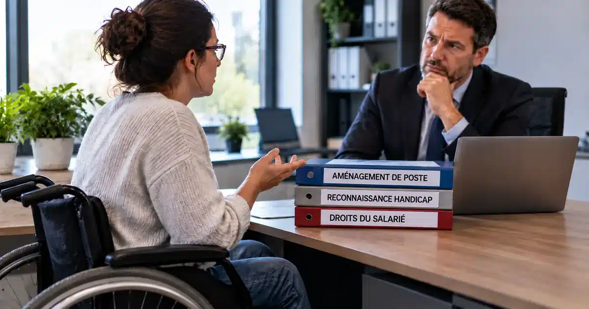 Mon employeur refuse d’aménager mon poste malgré mon handicap : que faire