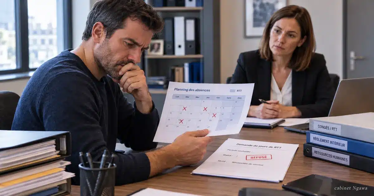 RTT refusés, supprimés ou perdus : quels recours pour le salarié