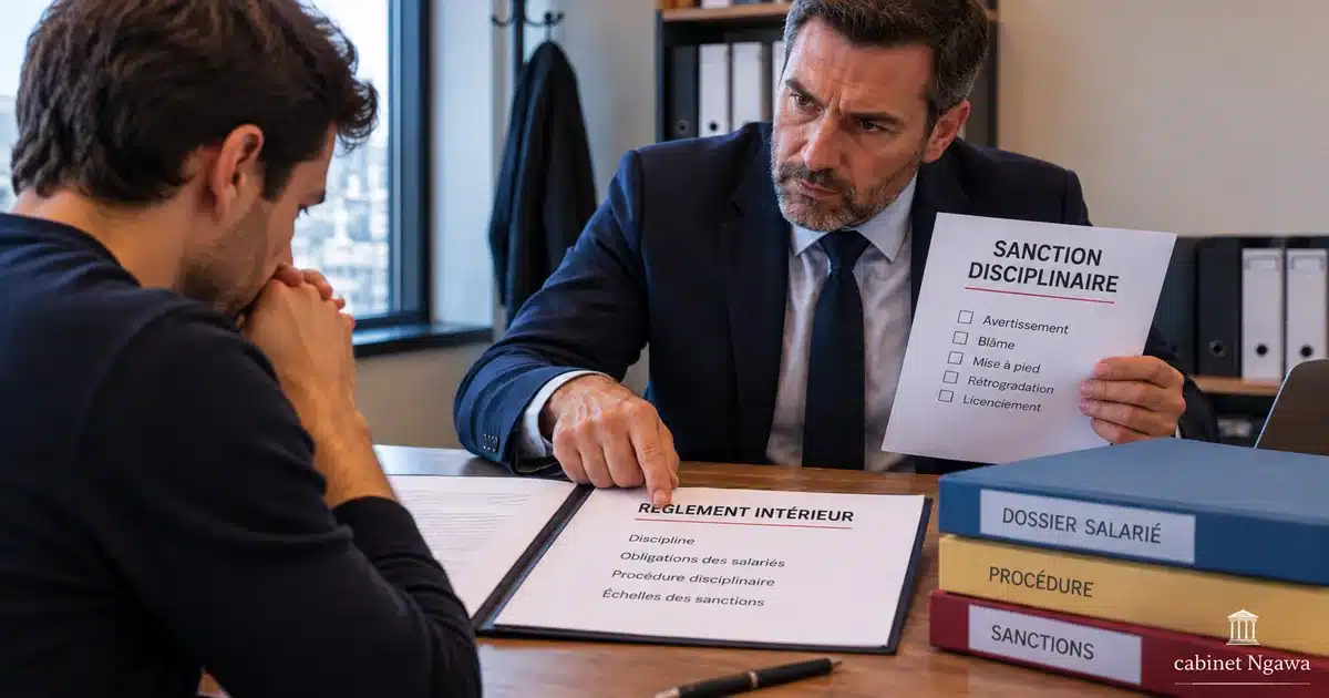 Sanction disciplinaire et règlement intérieur : que peut réellement faire l’employeur